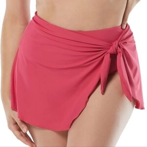 Halo Sarong Skirt Bikini Bottom — Shapemaker— Tummy Control Size XL #A20